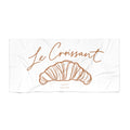 Le Croissant Beach Towel