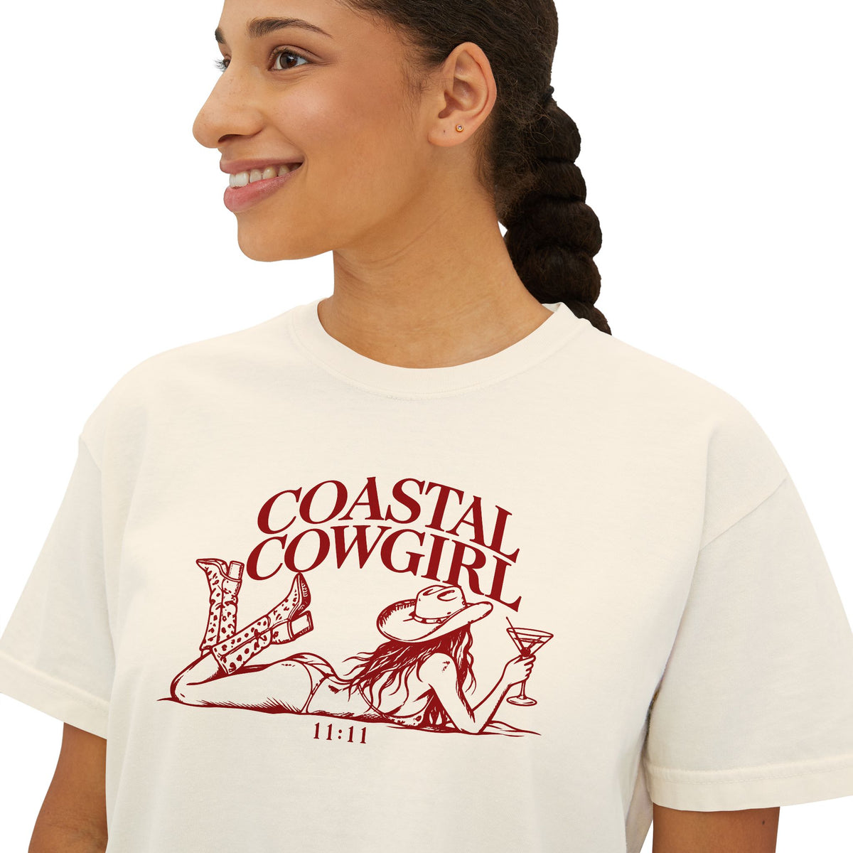 Coastal Cowgirl Boxy Tee