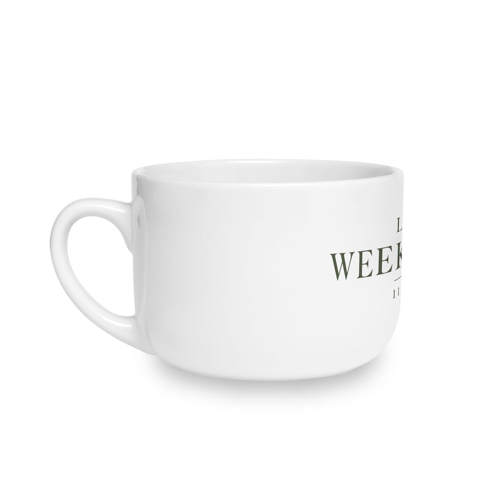 Le Weekend Latte Mug