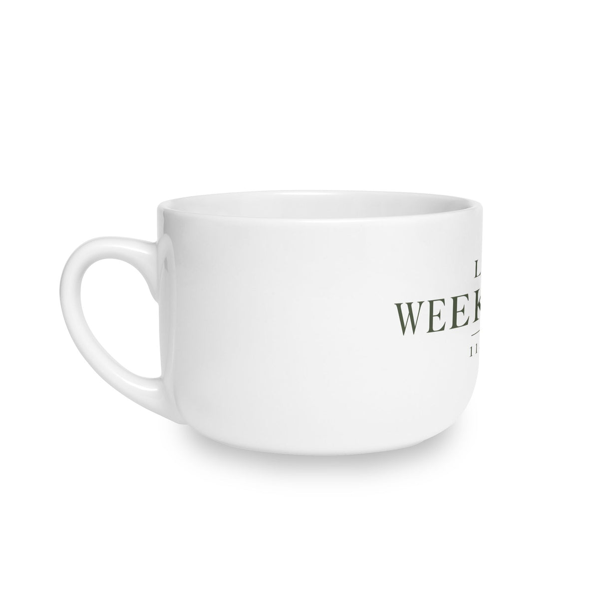 Le Weekend Latte Mug