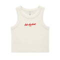 Late Checkout Rib Crop Tank
