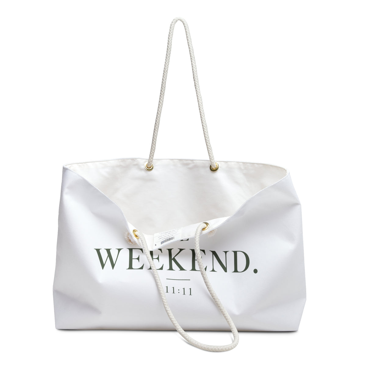 Le Weekend Canvas Weekender Bag