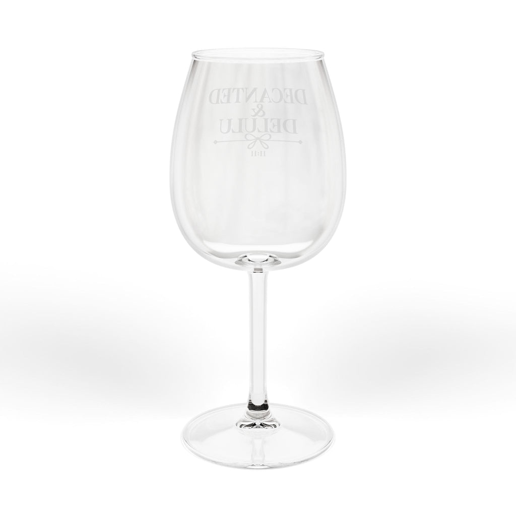 Decanted & Delulu Wine Glass