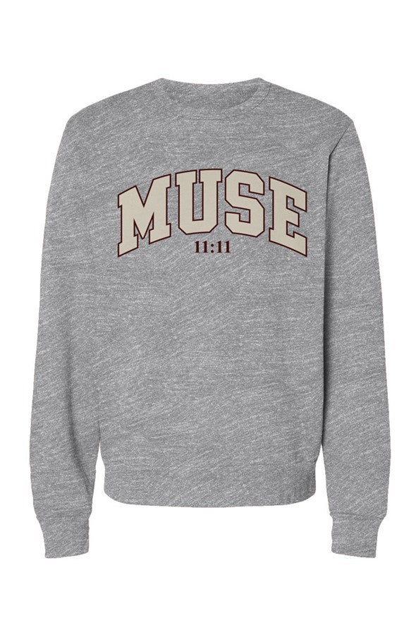 MUSE collegiate Sponge Fleece Sweatshirt