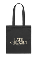 Late check out 2 Parcel Tote