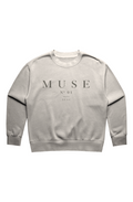Muse Faded Bone Womens Relax Faded Crew