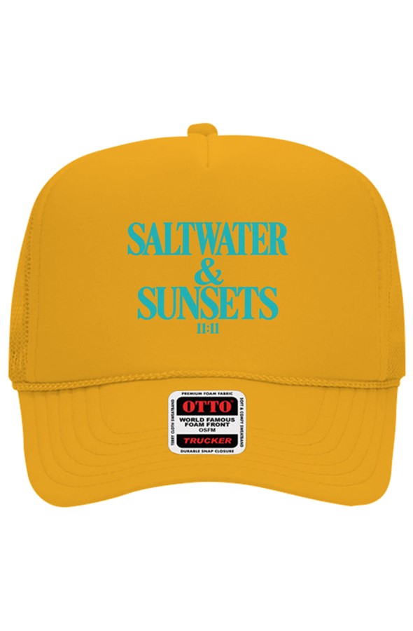 Saltwater amp Sunsets Trucker Hat