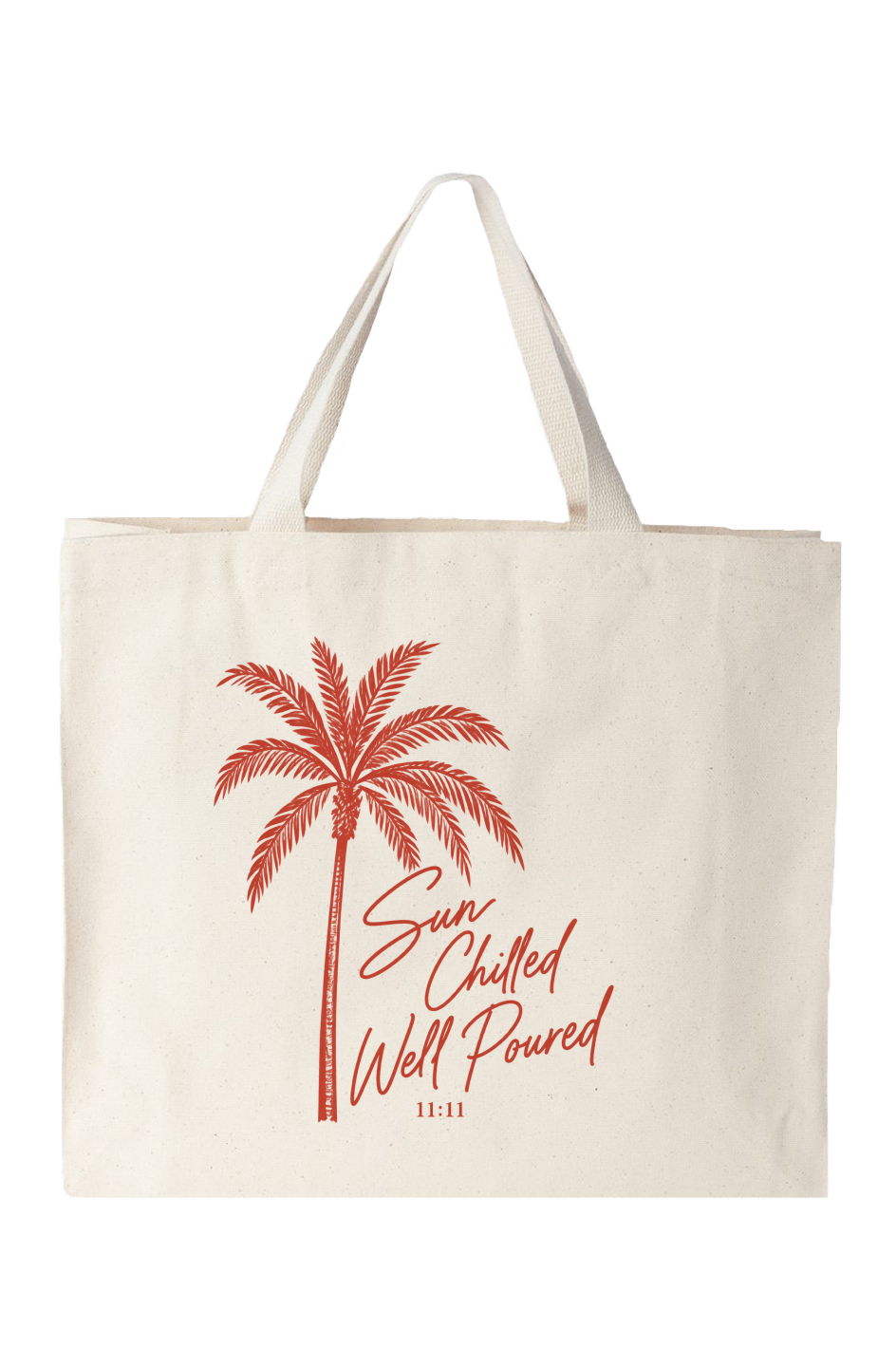 Sun Cikked Well Poured Tote