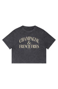 Champagne And French Fries Crop