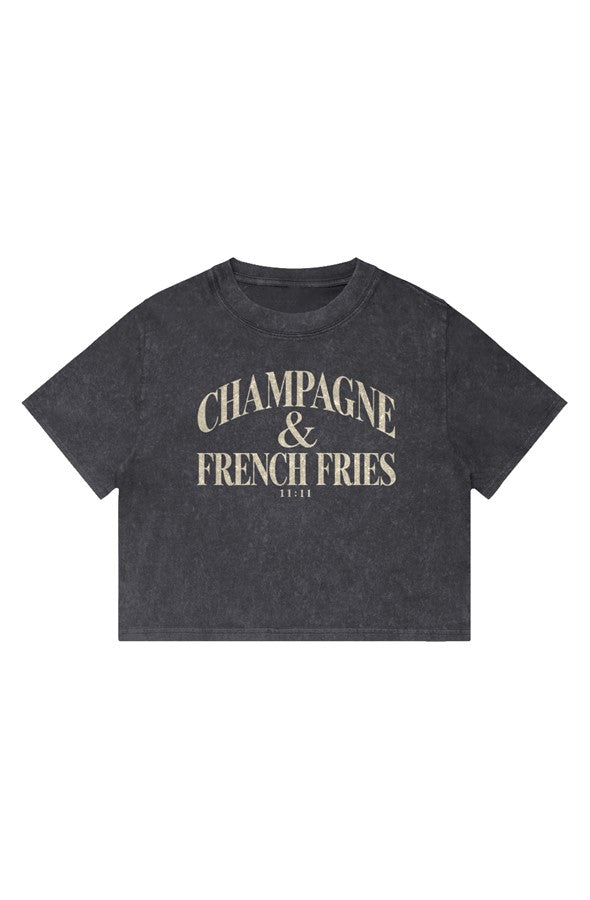 Champagne And French Fries Crop