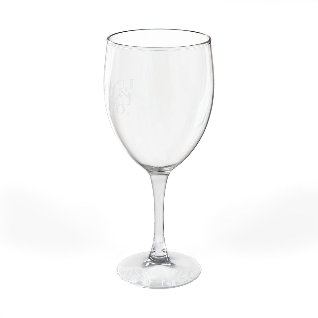 Unoaked & Unhinged Wine Glass