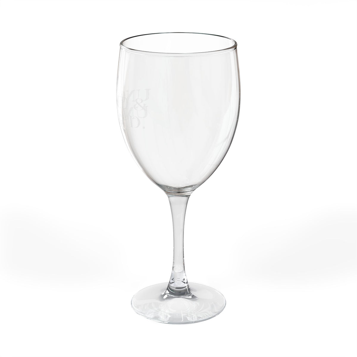 Unoaked & Unhinged Wine Glass