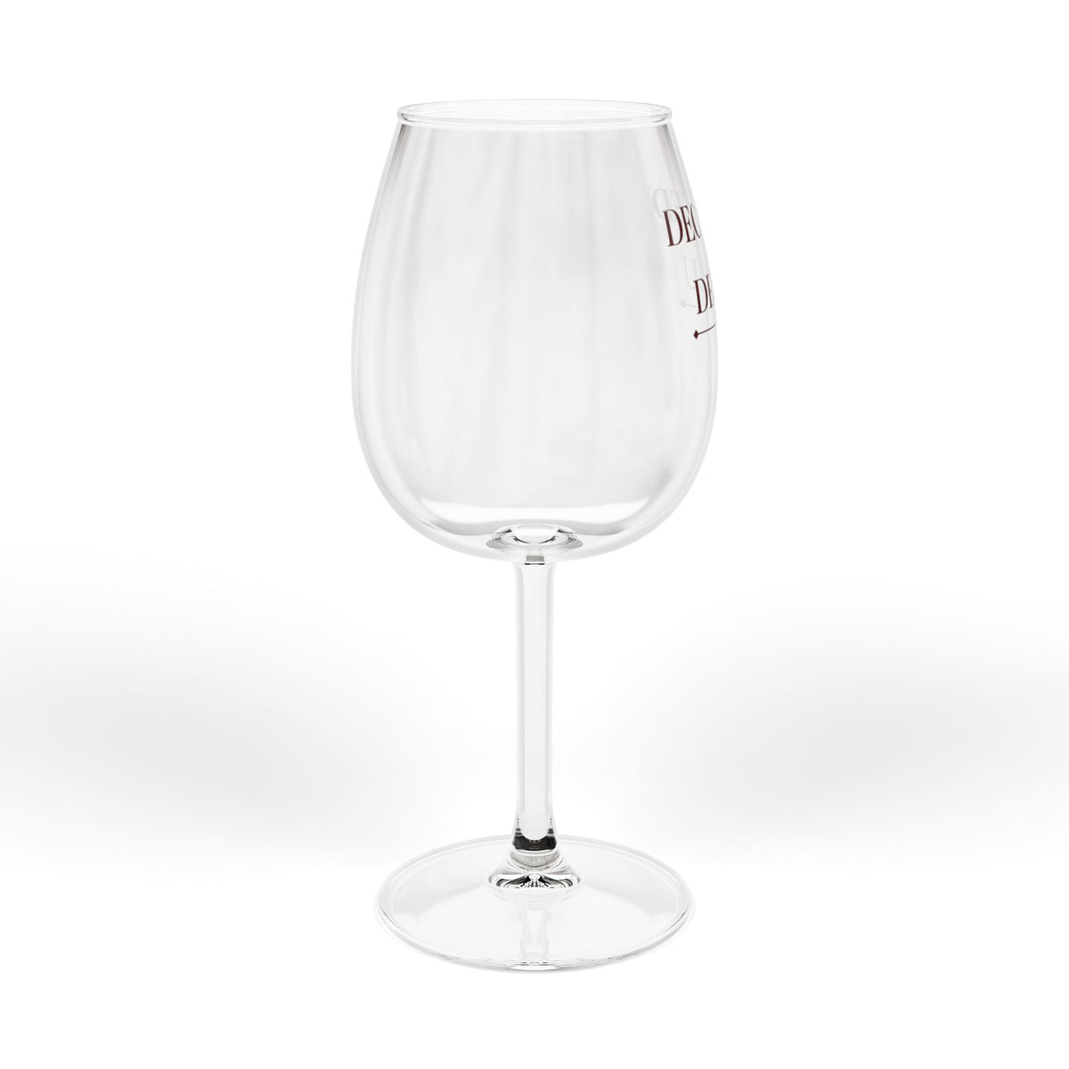 Decanted & Delulu Wine Glass