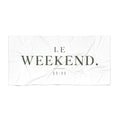 Le Weekend Beach Towel