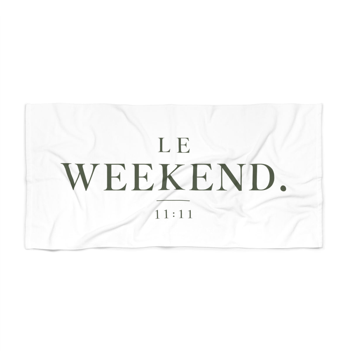 Le Weekend Beach Towel